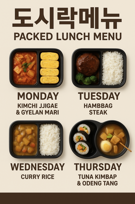 🥢 Weekly Lunch Box Menu For Lotte Chemical(Oct.20-23)