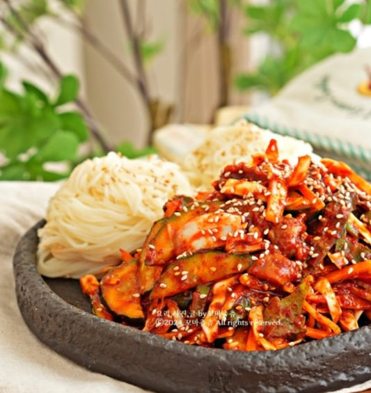 골뱅이무침(Spicy Sea Snail Salad)