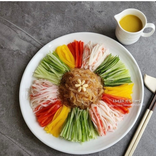 해파리냉채(Jellyfish with Mustard Dressing)